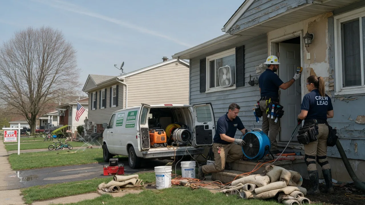 Flood Cleanup in West Friendship, MD near me