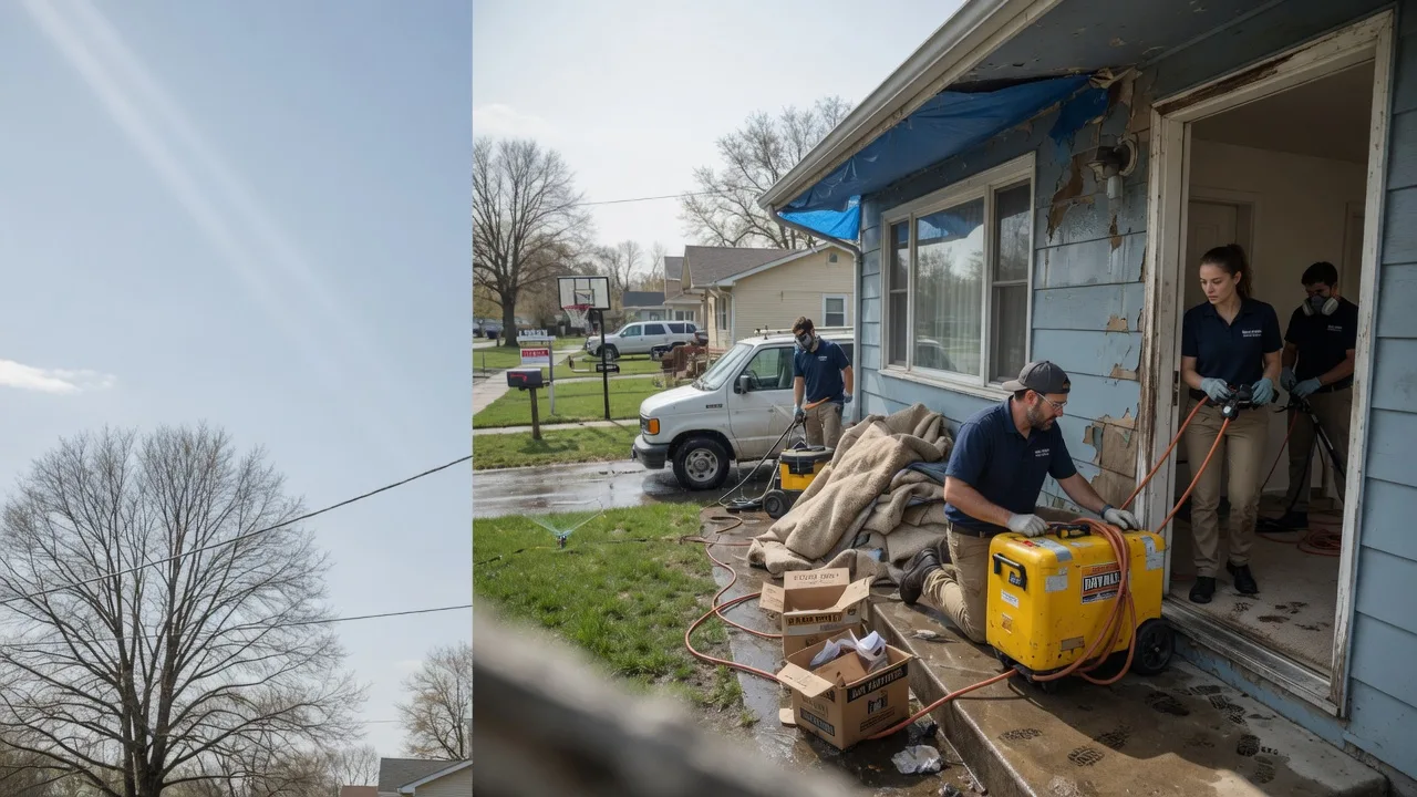 Basement Flood Cleanup in West Friendship, MD near me
